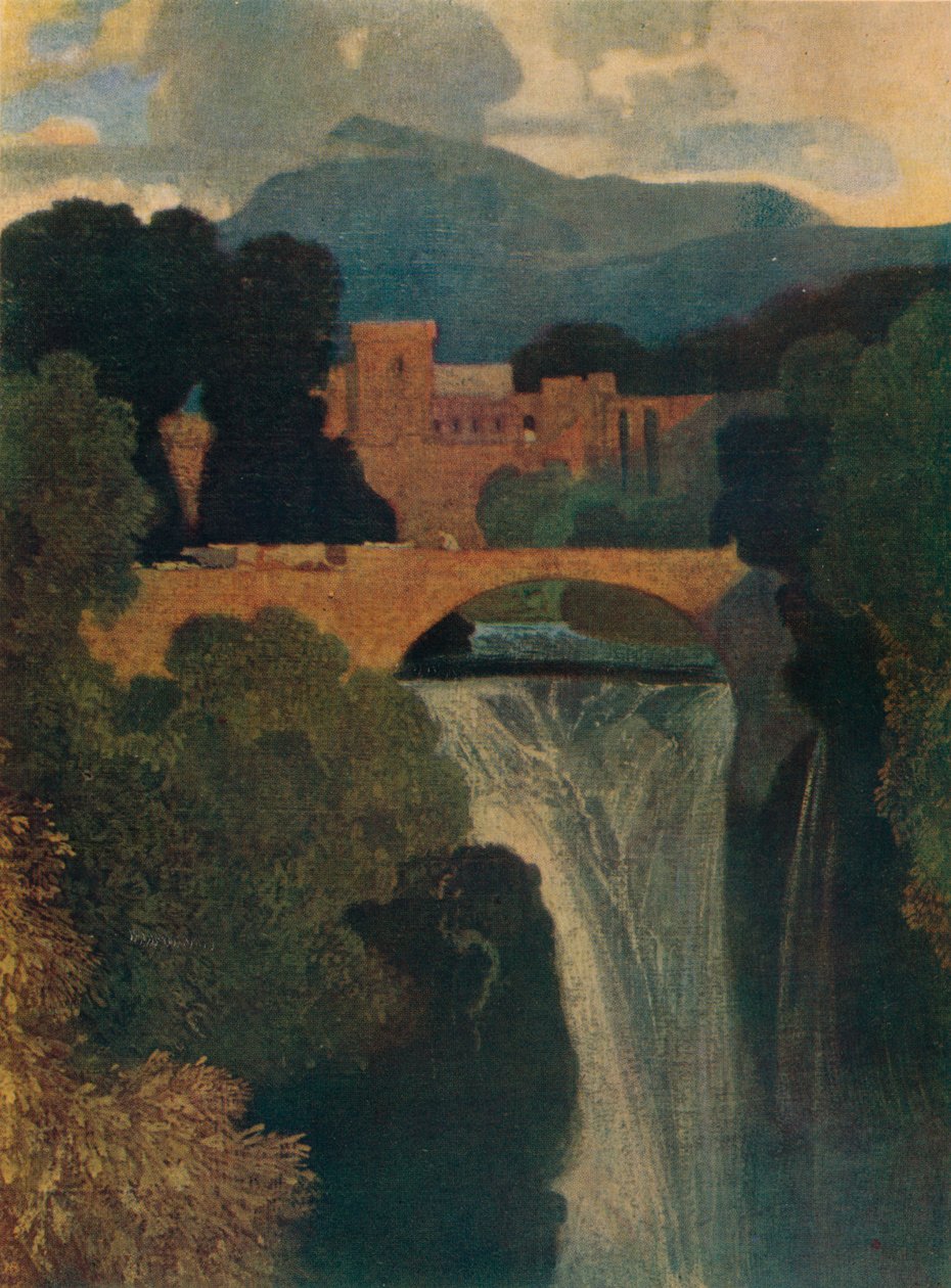 الشلال ، c1807 ، 1923 بواسطة جون سيل كوتمان