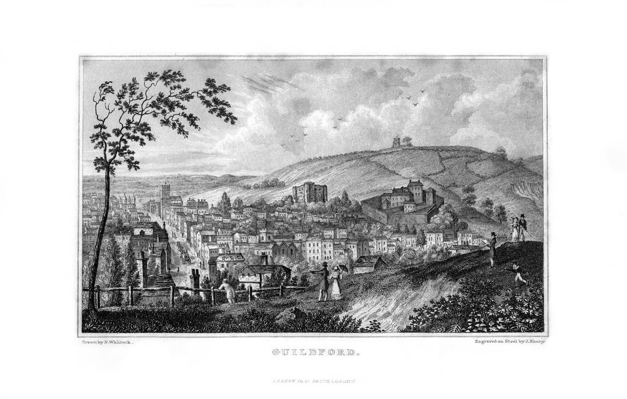 جيلدفورد ، ساري ، 1829. بواسطة جون شوري