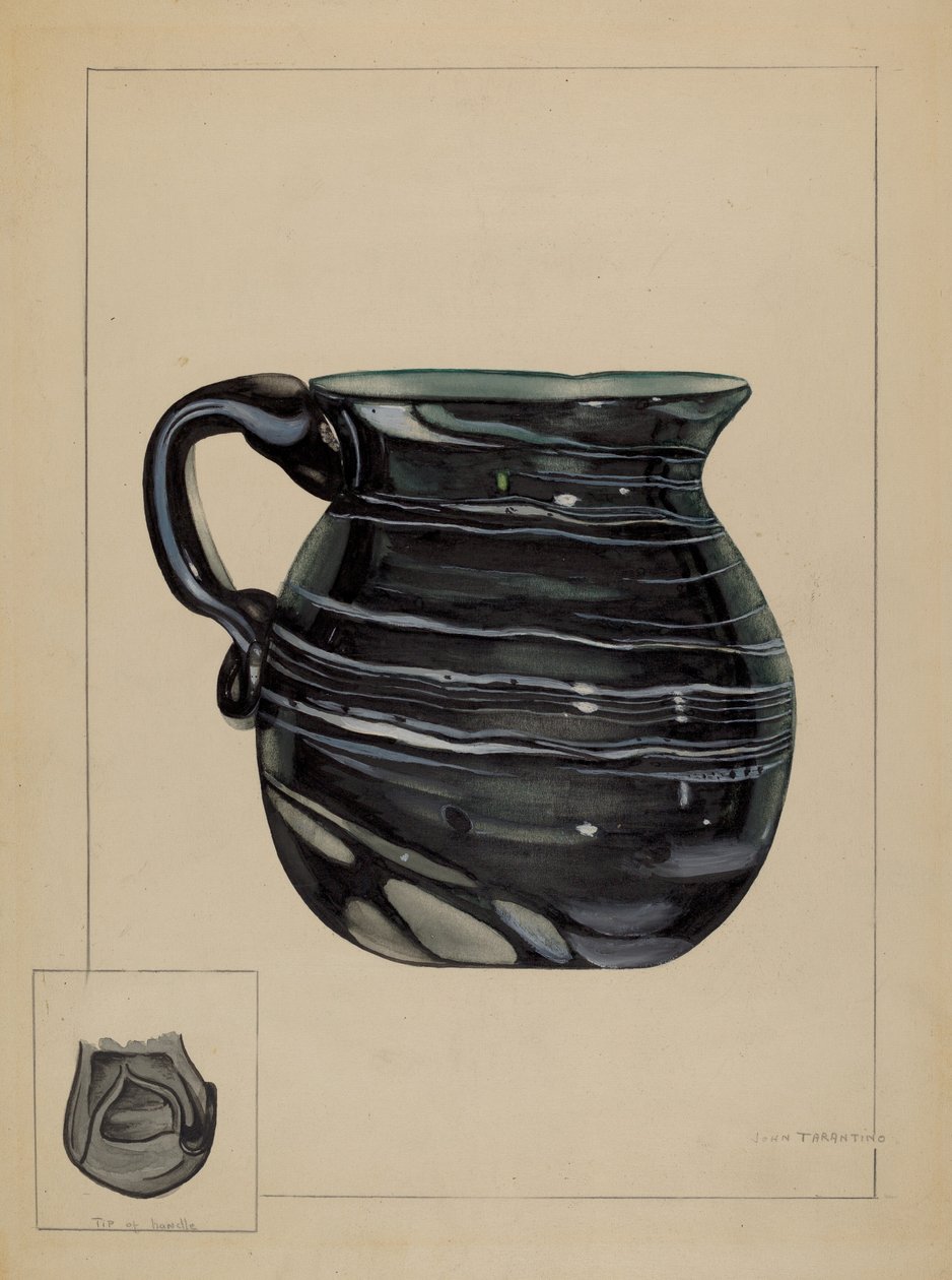 إبريق ، ج. 1936. بواسطة جون تارانتينو