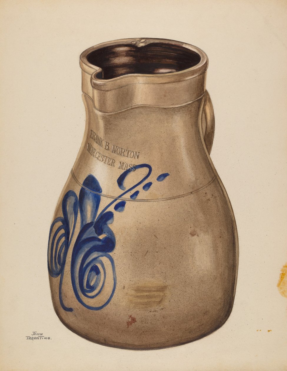 إبريق ، ج. 1937. بواسطة جون تارانتينو