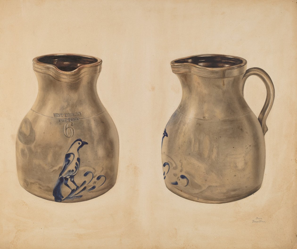إبريق ، ج. 1937. بواسطة جون تارانتينو