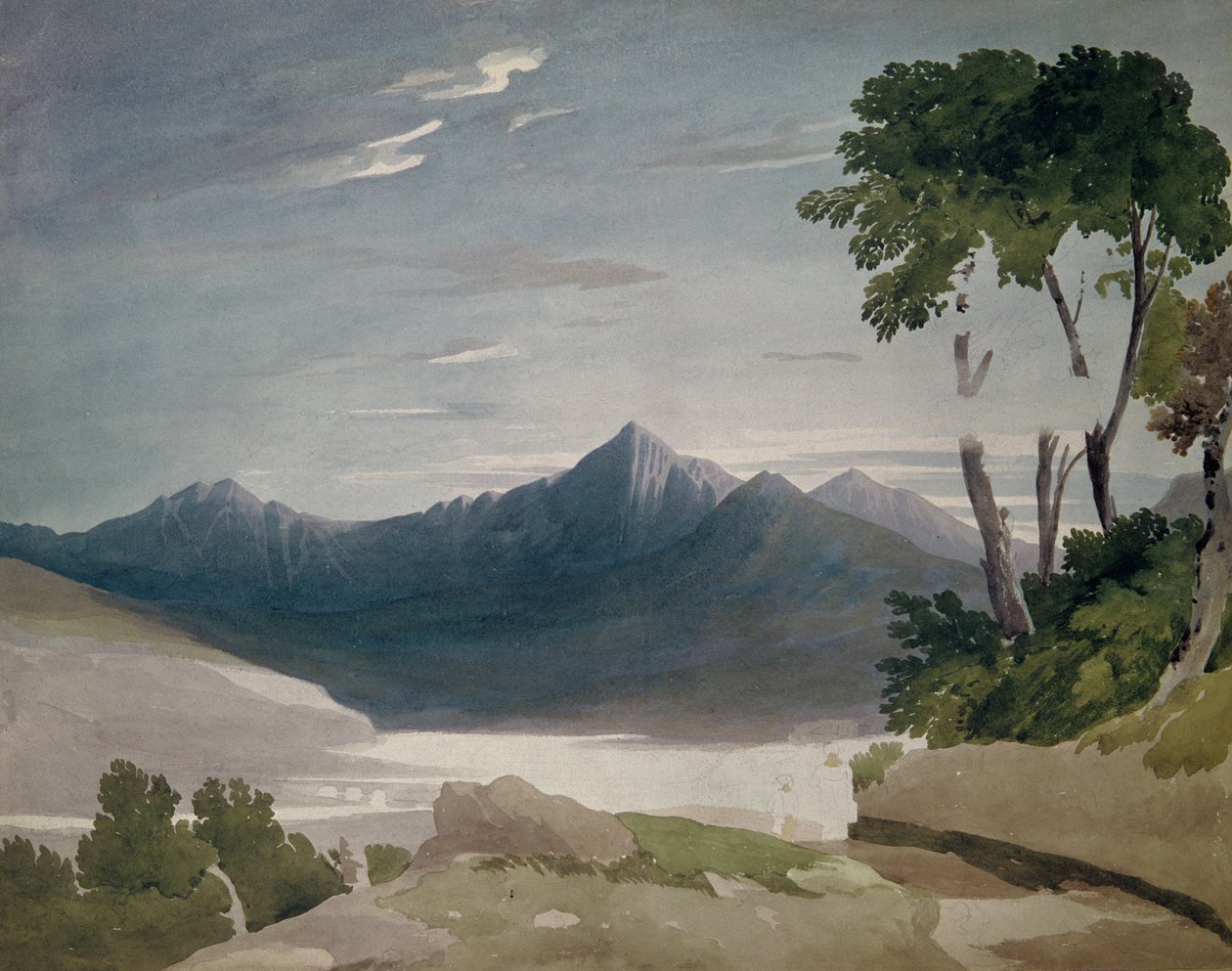 سنودون ، c.1820 بواسطة جون فارلي