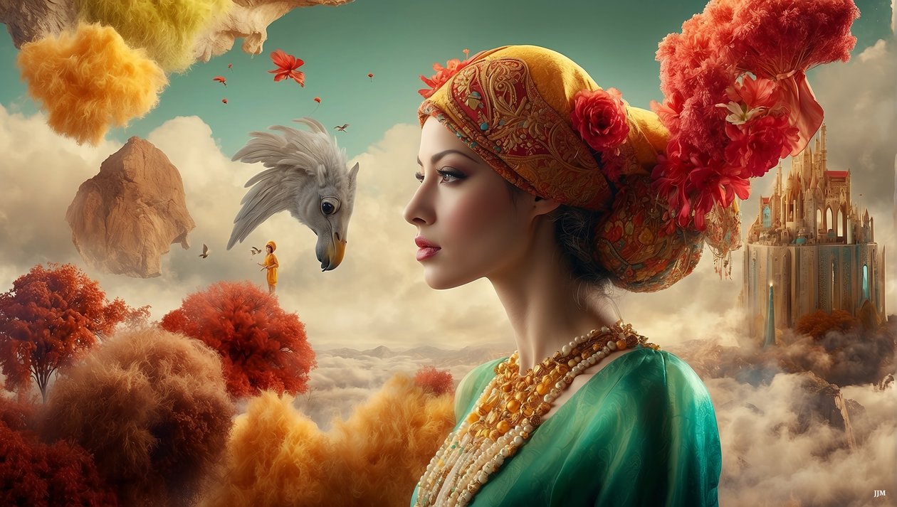 Dreamcore_dreamlike_scene-arabian_01 بواسطة جوزيف جوهان مايكل