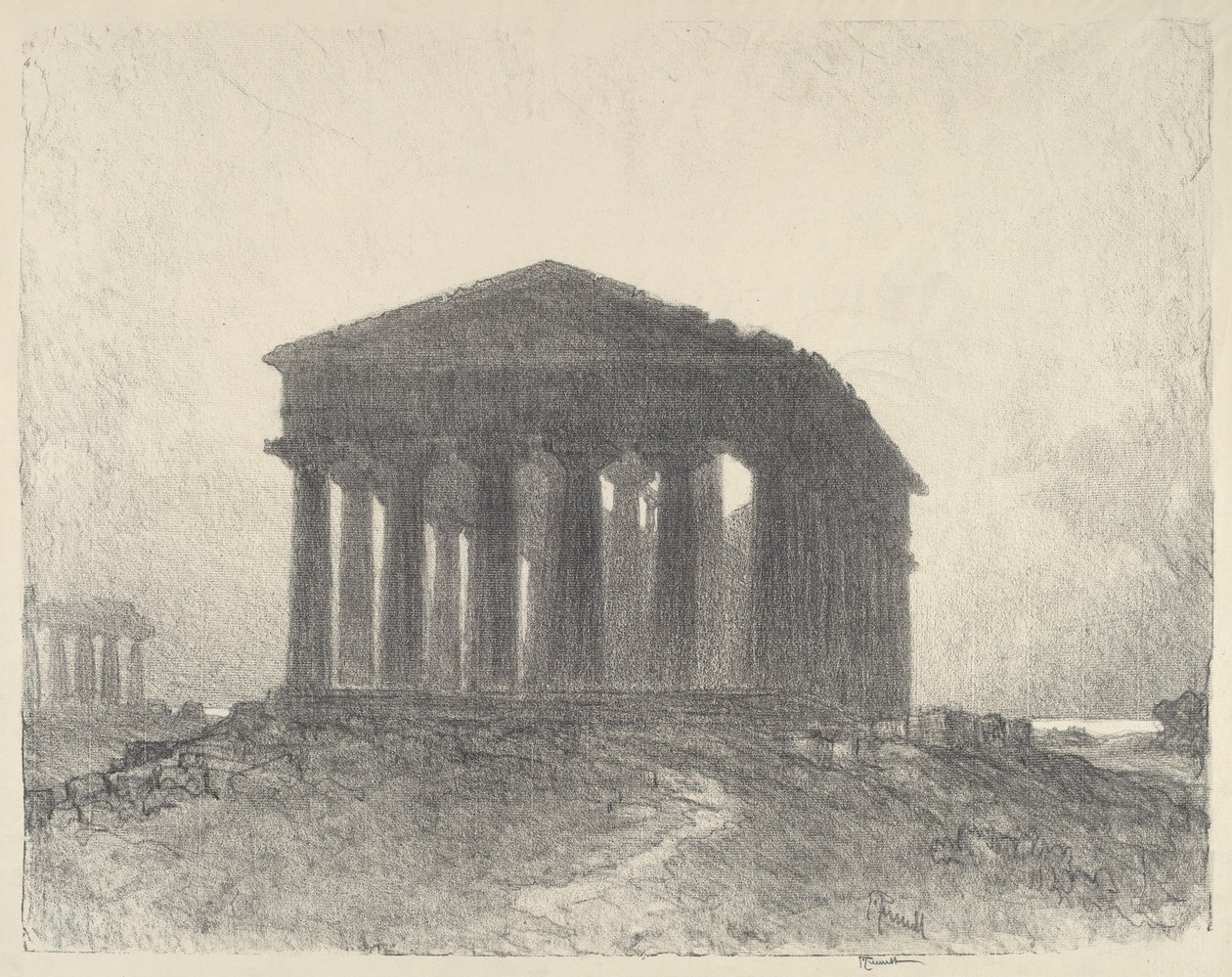 بيستوم ، مساء ، 1913. بواسطة جوزيف بينيل