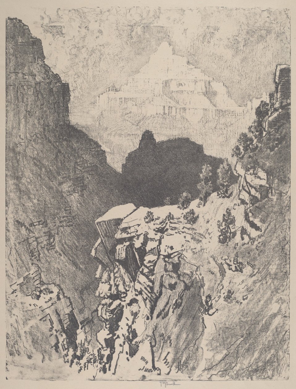 الهيكل ، 1912. بواسطة جوزيف بينيل