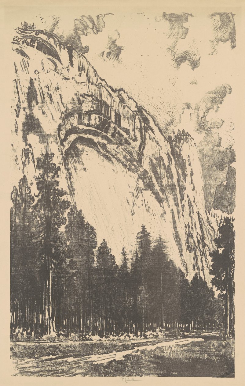 وادي يوسمايت ، 1912. بواسطة جوزيف بينيل