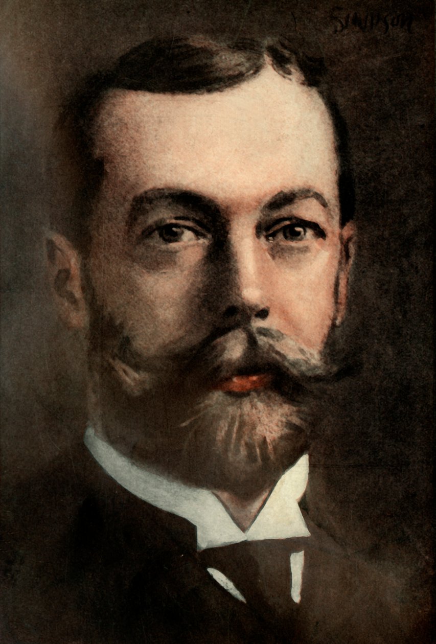 جورج الخامس ، ملك إنجلترا ، 1910. بواسطة جوزيف سيمبسون
