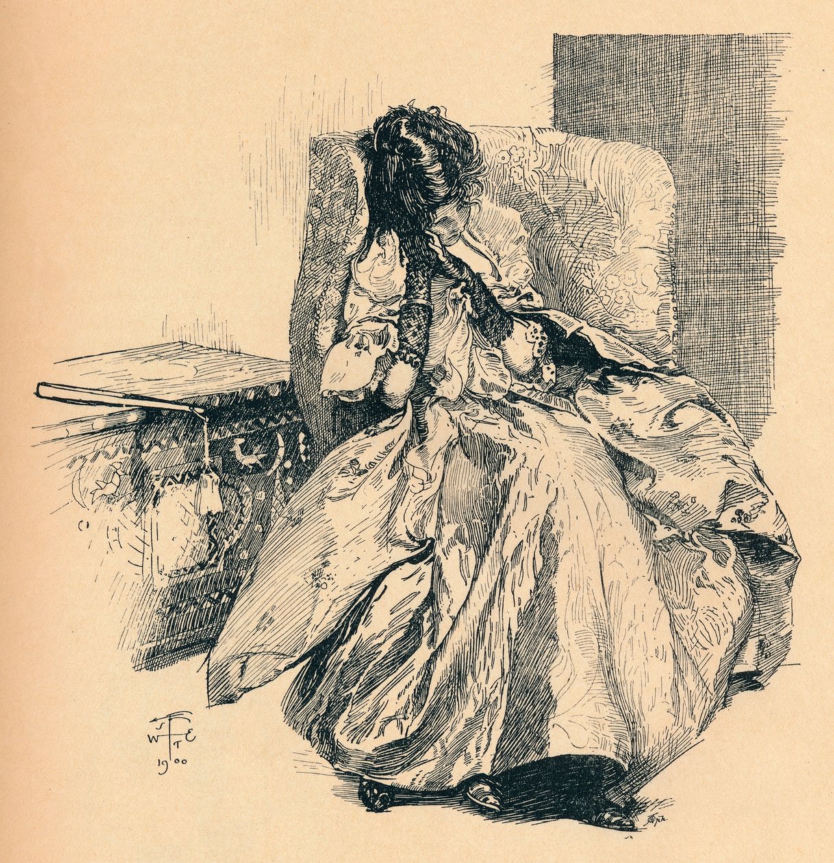 خيالية ، c1900 بواسطة جوزيف والتر ويست