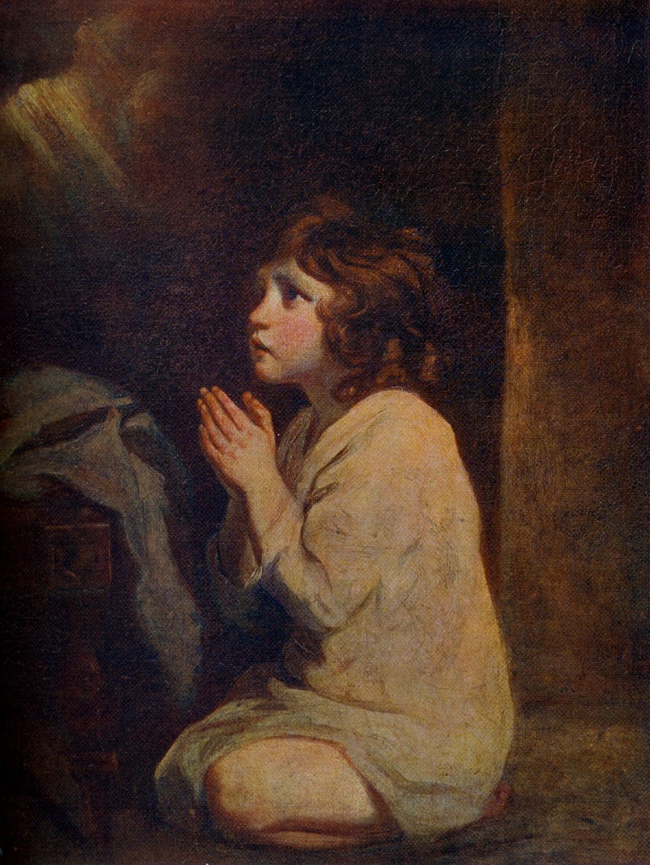 الطفل صموئيل ، c1776 ، 1912. بواسطة جوشوا رينولدز