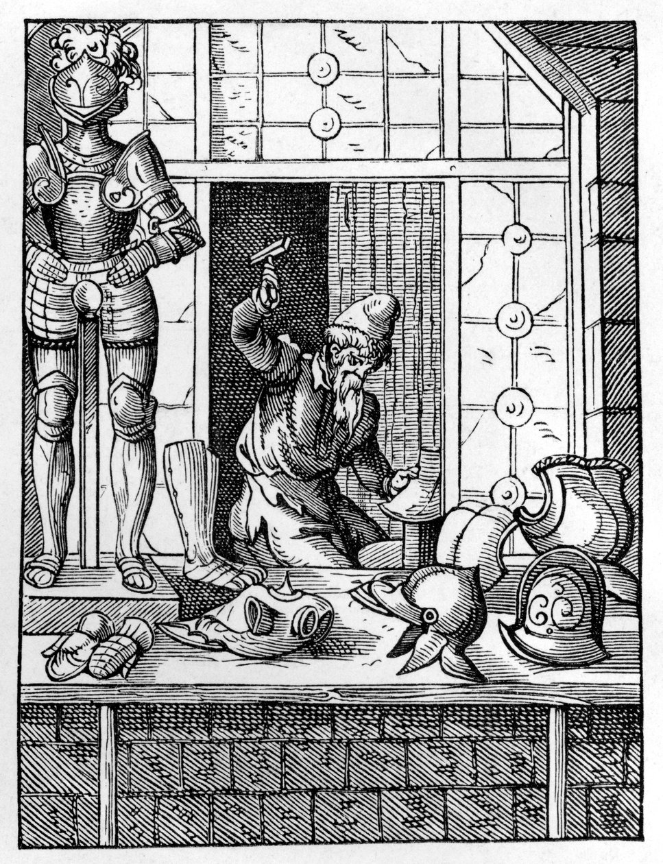 Armourer ، c1559-1591 بواسطة جوست عمان