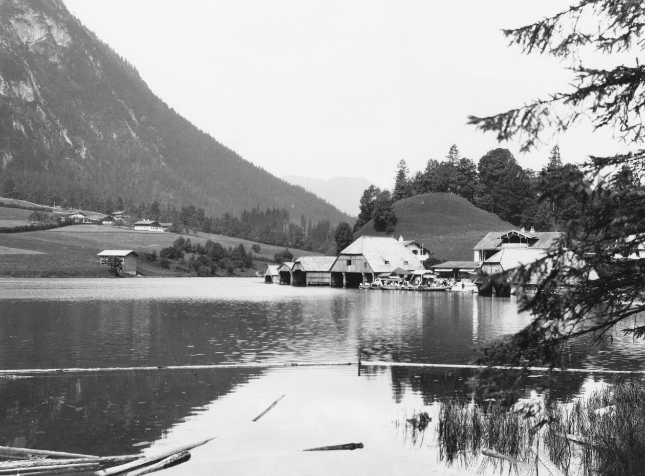 القوارب في Konigssee ، ج .1910 بواسطة جوسيت