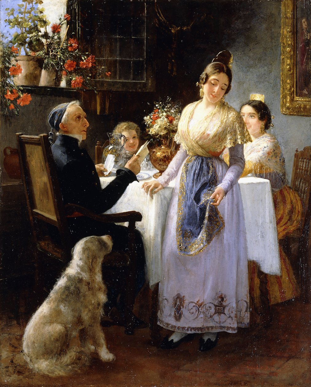الرسالة بواسطة Juan Antonio Benlliure y Gil