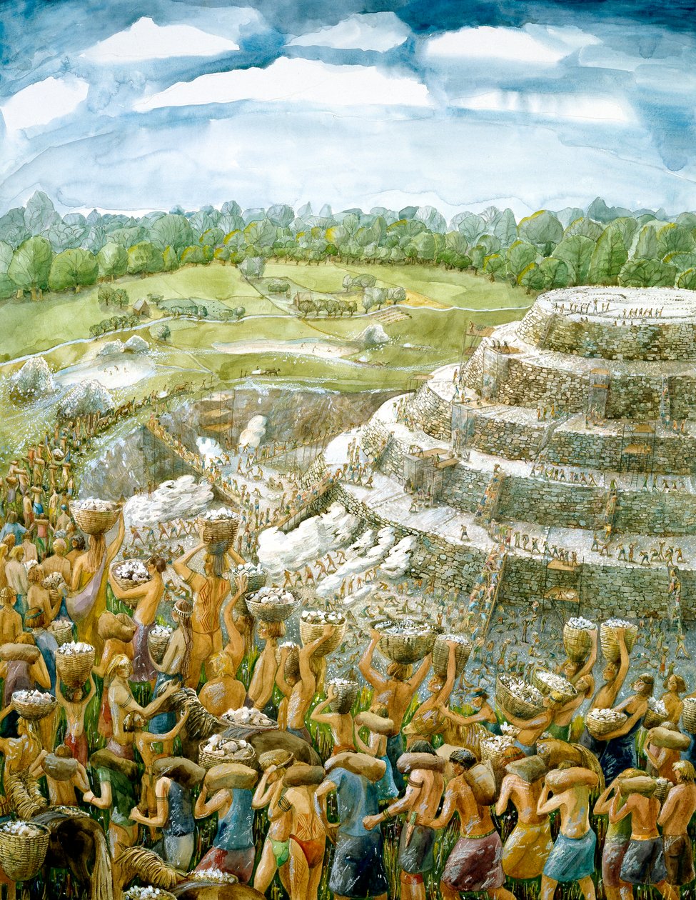سيلبري هيل ، c2400BC ، c1990-2010 بواسطة جوديث دوبي