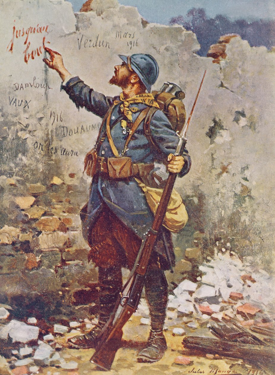 حتى النهاية ، 1916 بواسطة جول مونج