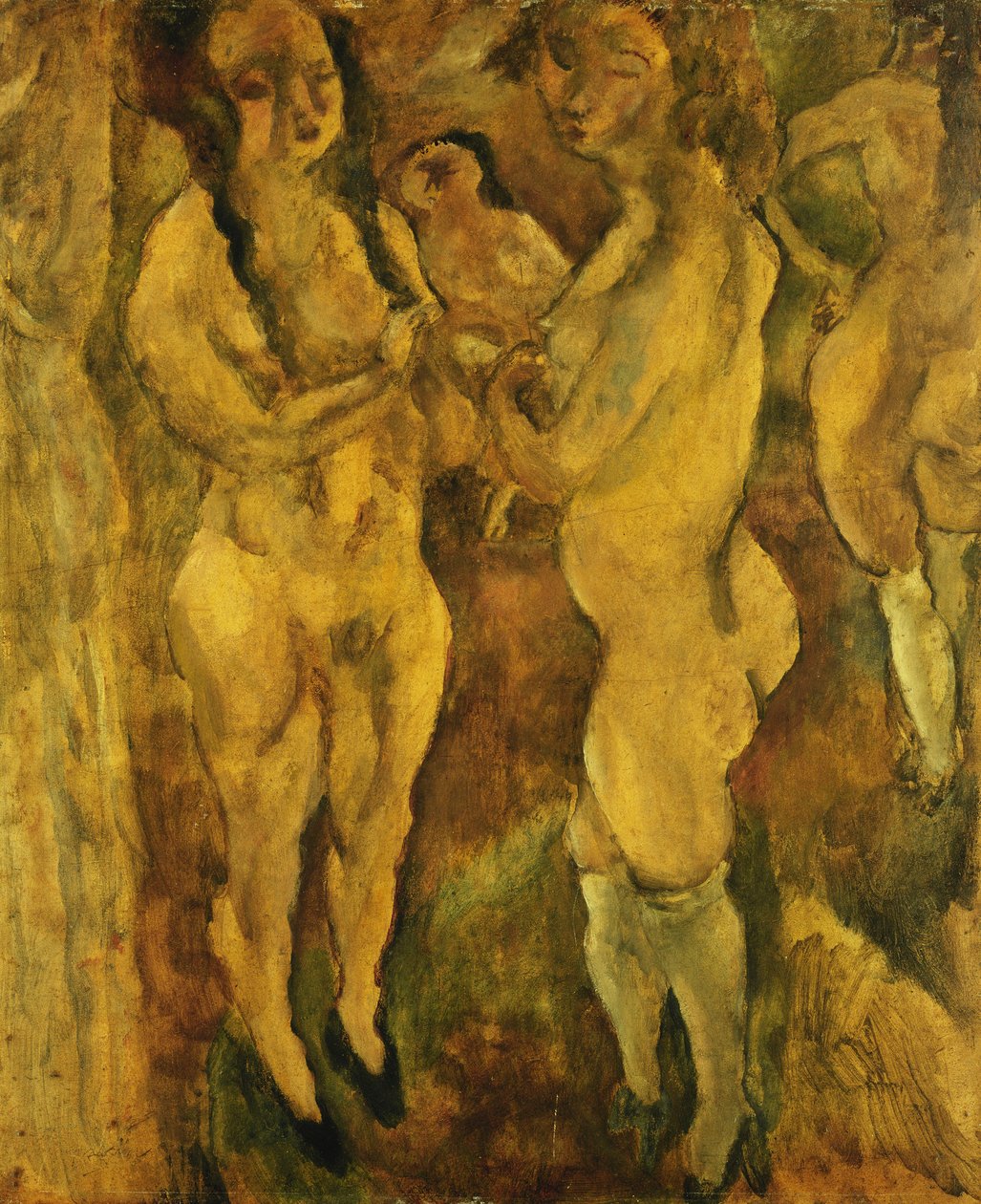 نساء عاريات النساء العاريات ، 1921-1923 بواسطة جول باسين