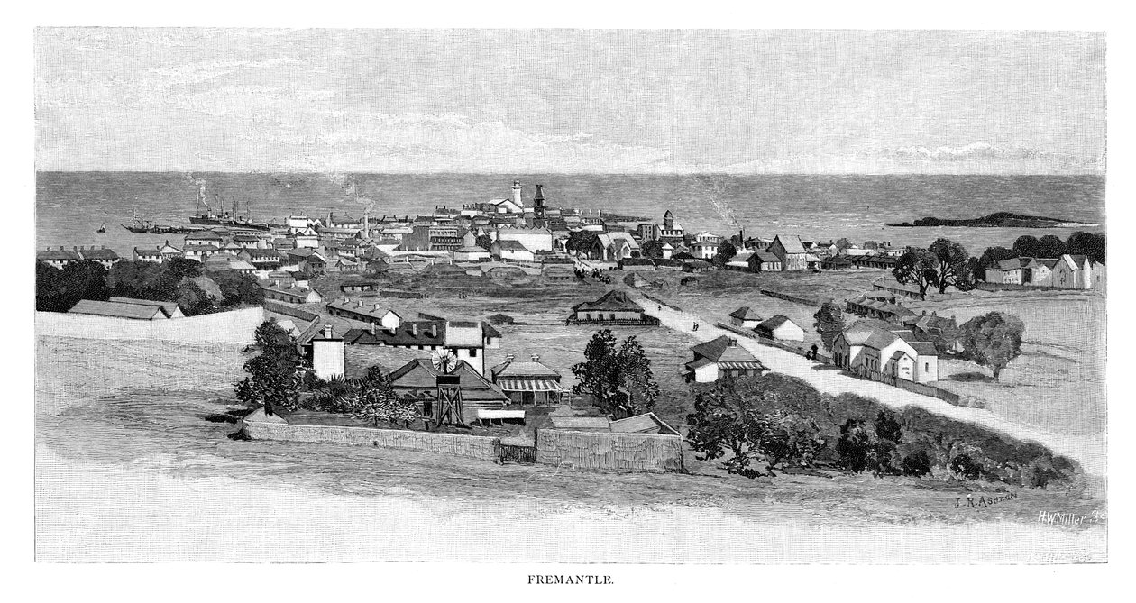 فريمانتل ، 1886. بواسطة جوليان أشتون