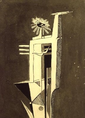 شخصية صراخ ، النبي ، 1941 بواسطة خوليو جونزاليس