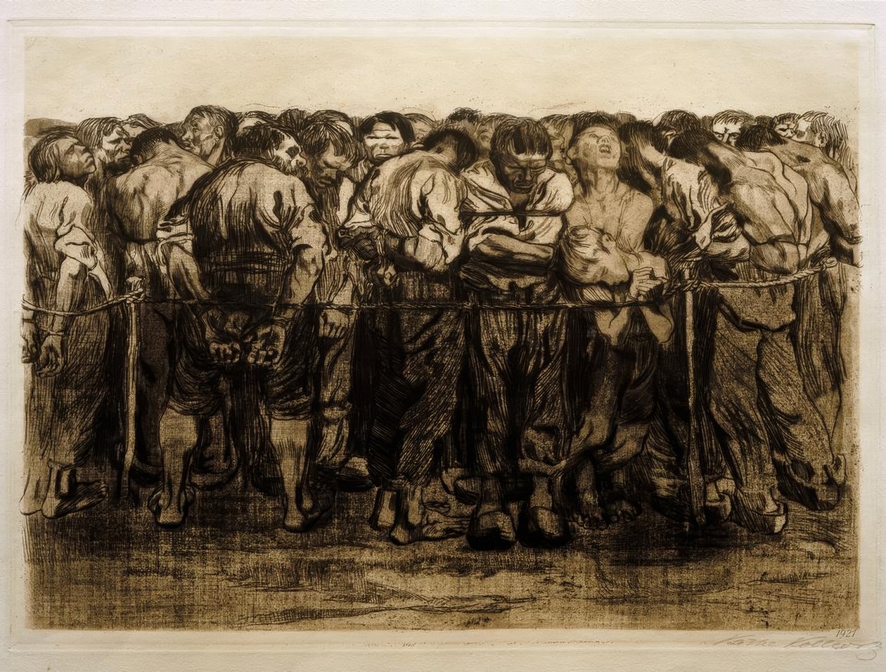 K.Kollwitz ، السجناء بواسطة كاتي كولويتز