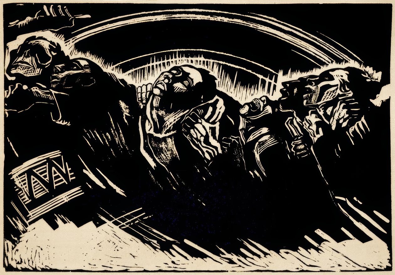 K.Kollwitz ، المتطوعون بواسطة كاتي كولويتز