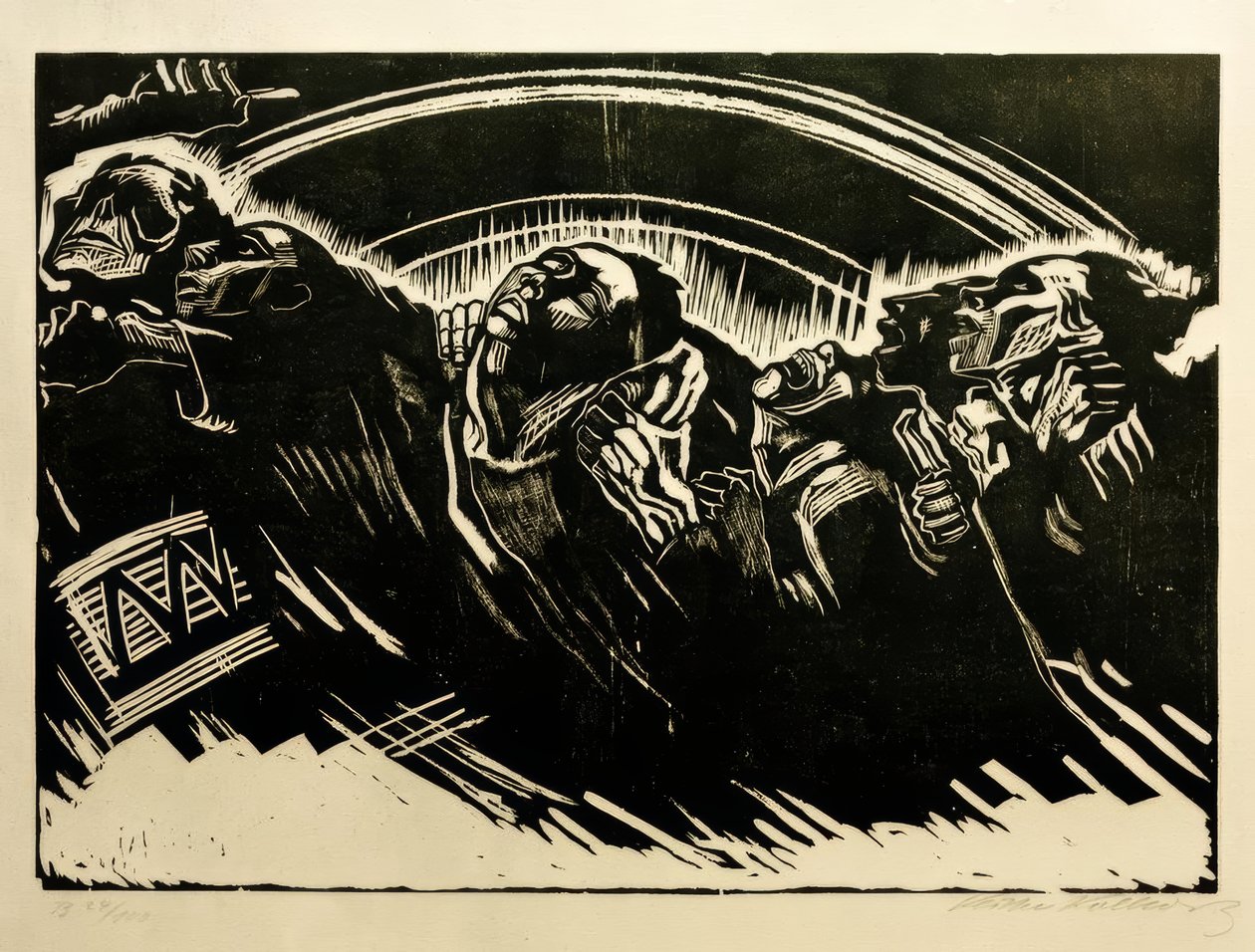 K.Kollwitz ، المتطوعون بواسطة كاتي كولويتز