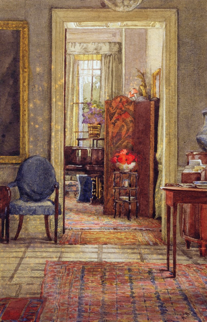 وودسايد ، Peasmarsh ، c.1880 بواسطة كيت بارنارد