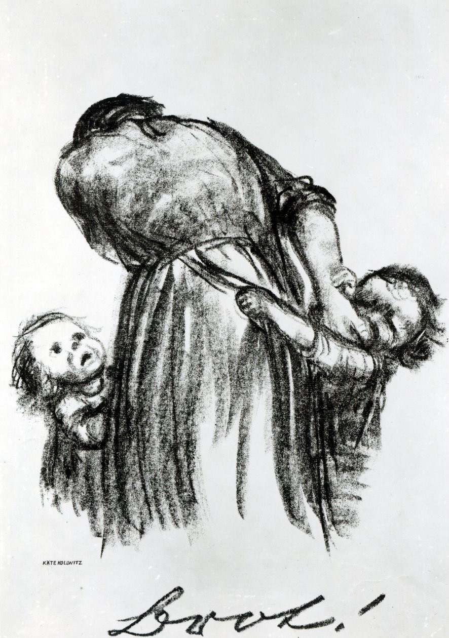 خبز !، 1924 بواسطة كاتي كولويتز