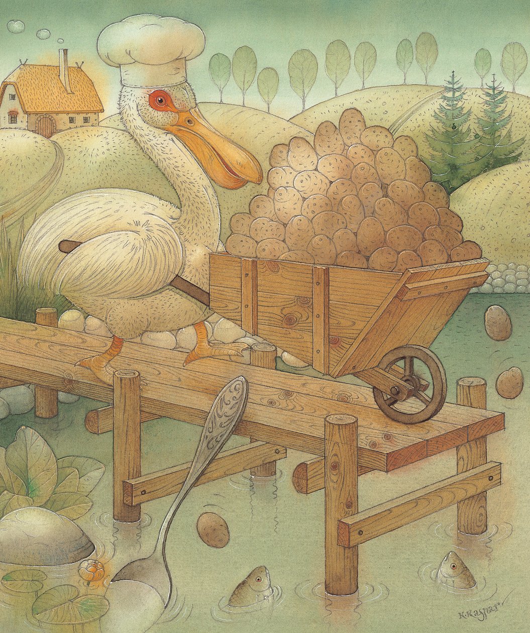 بيليكان ، 2005 (مرحاض على ورق) بواسطة Kestutis Kasparavicius