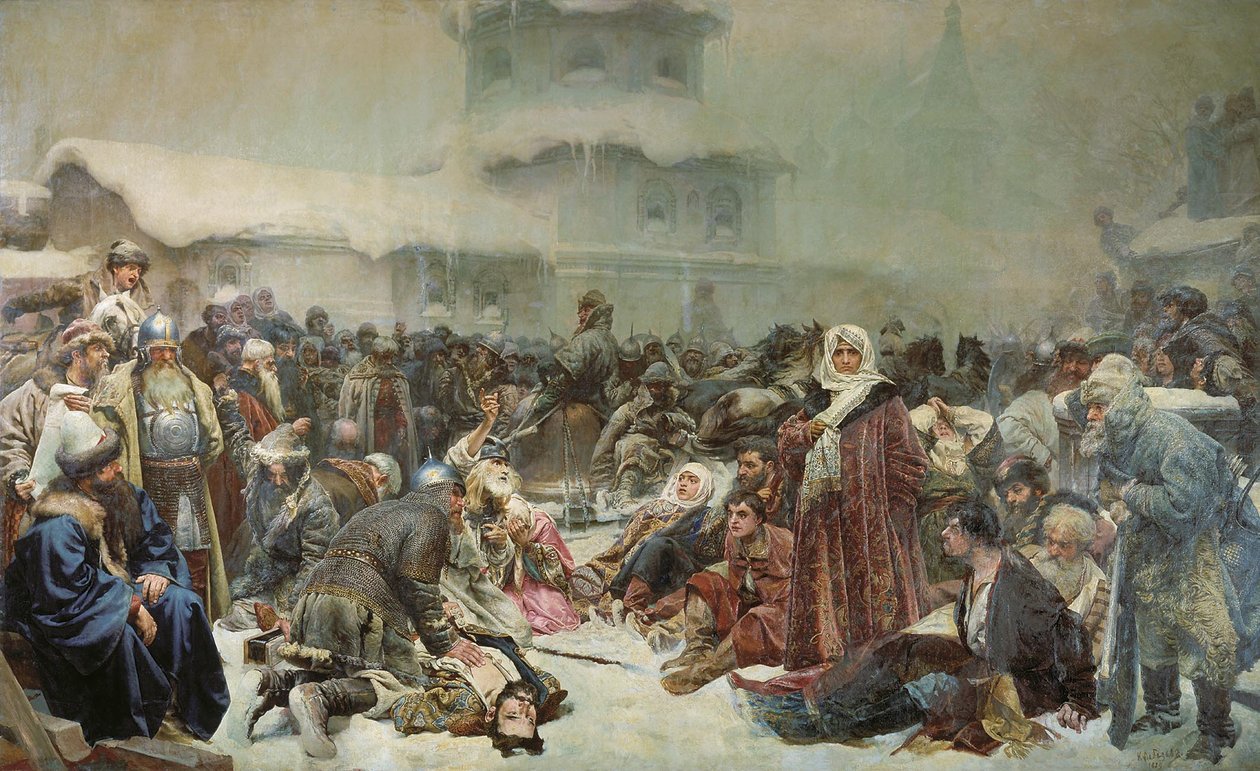 . بواسطة Klavdiy Vasilievich Lebedev