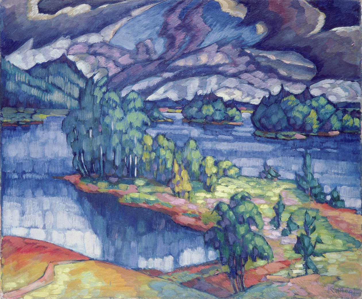 Lake Puhajarv, 1918-21  بواسطة كونراد ماجي