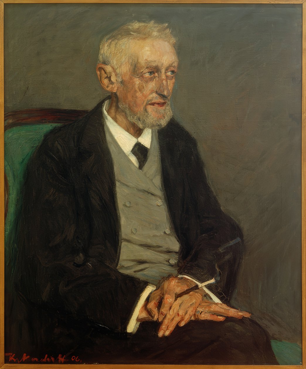 والد الفنان بواسطة Konrad von Kardorff