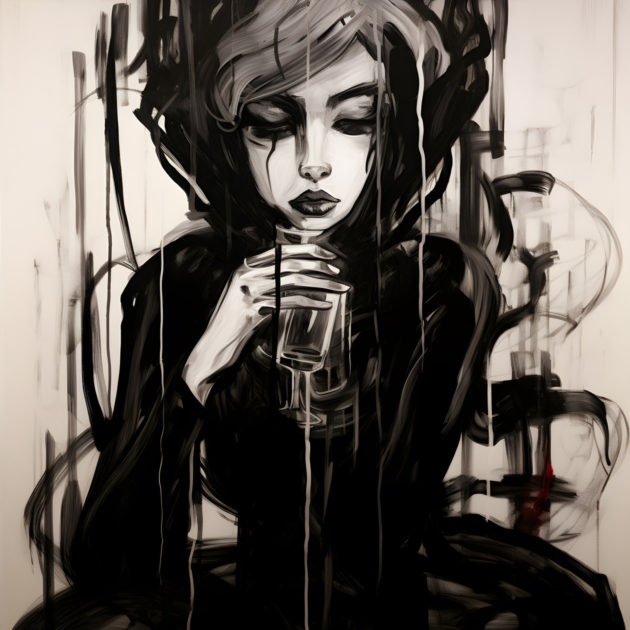 رسم تعبيري 3 بواسطة كيرت هيبك