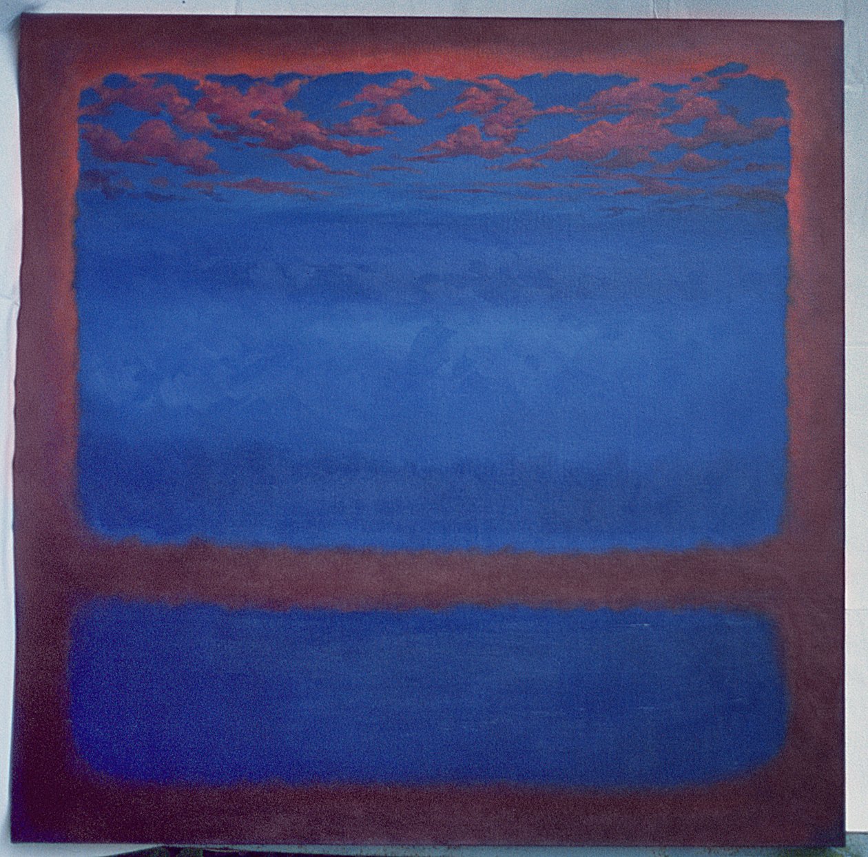 Ultramarine ، 2001 الملخص الأزرق بواسطة لي كامبل
