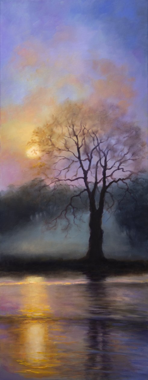Bushy Park Dusk ، 2016 ، بواسطة لي كامبل