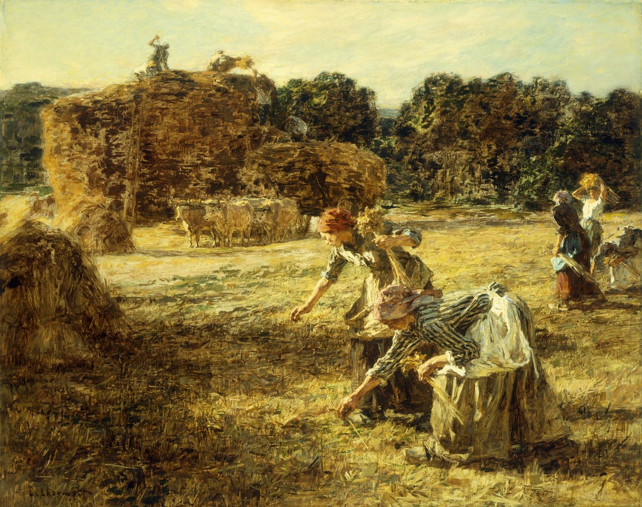 The Gleaners بواسطة ليون أوغسطين ليرميت