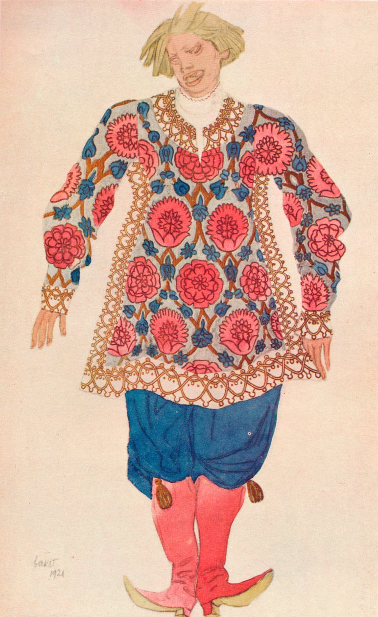 بوفون الروسي ، 1924 بواسطة ليون باكست