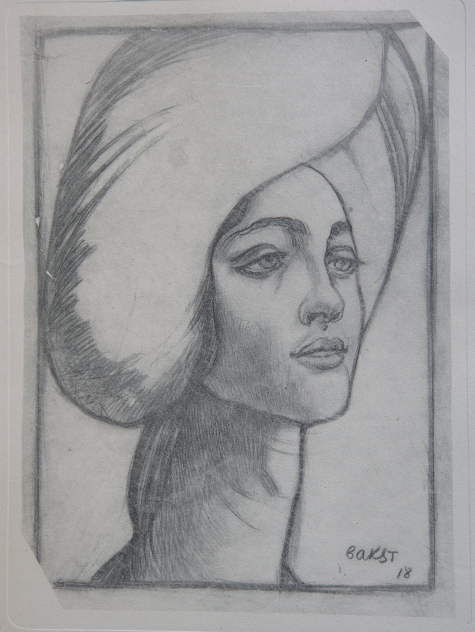 صورة مدام ت. ، 1918 بواسطة ليون باكست