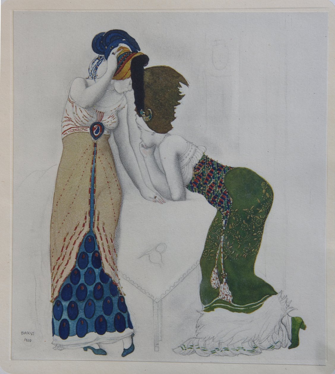 امرأة بالزي الشرقي ، 1910 بواسطة ليون باكست