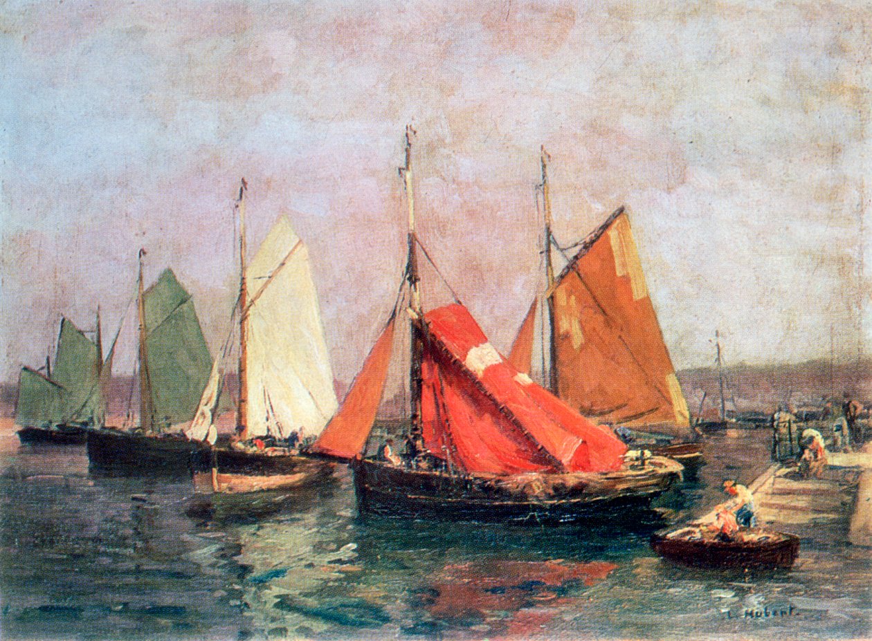 ساحل بريتون ، 1907-1915 بواسطة ليون هوبيرت