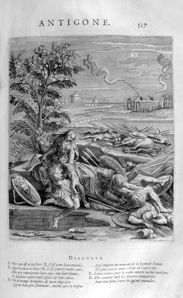 أنتيجون ، 1615 بواسطة ليونارد جوتييه