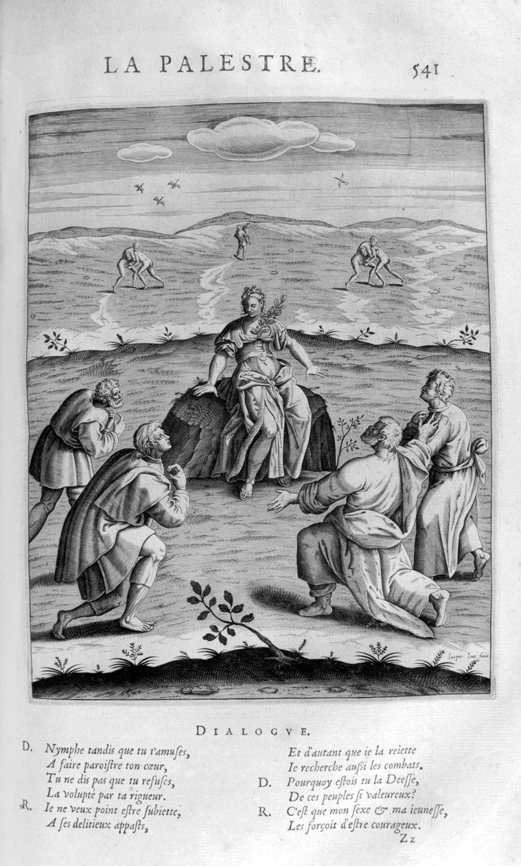 Palestre ، 1615 بواسطة ليونارد جوتييه