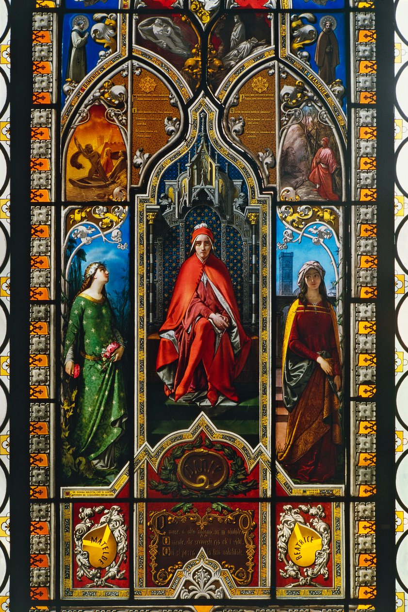 Triumph of Dante بواسطة غير معروف غير معروف