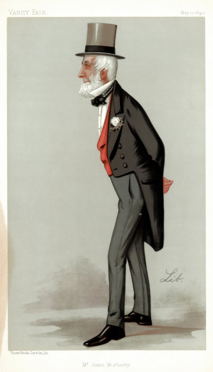 السيد جيمس ويثربي ، 1890. بواسطة Liborio Prosperi