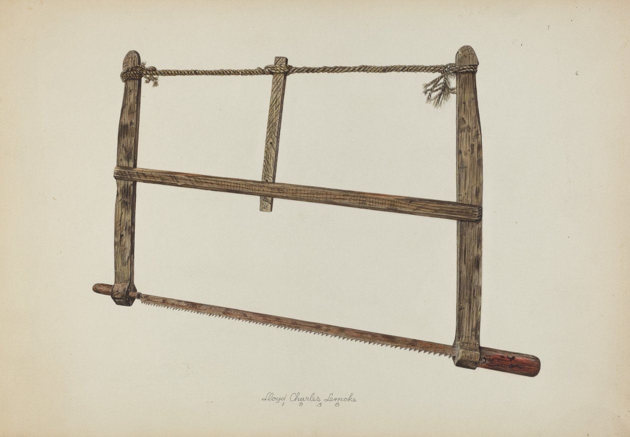 منشار كوبرسميث ، 1938. بواسطة لويد تشارلز ليمكي