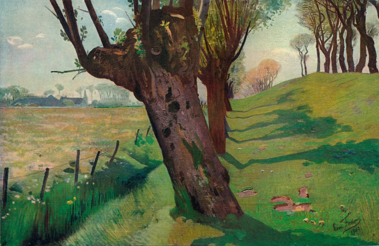 في البلد الفلمنكي ، 1902 بواسطة ليون فريديريك