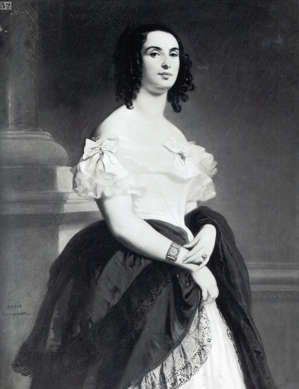أديل فويشر (1803-68) 1839 بواسطة لويس بولانجر