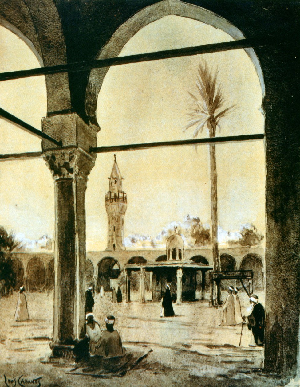 مسجد ، القاهرة ، مصر ، 1928 بواسطة لويس كابانيس
