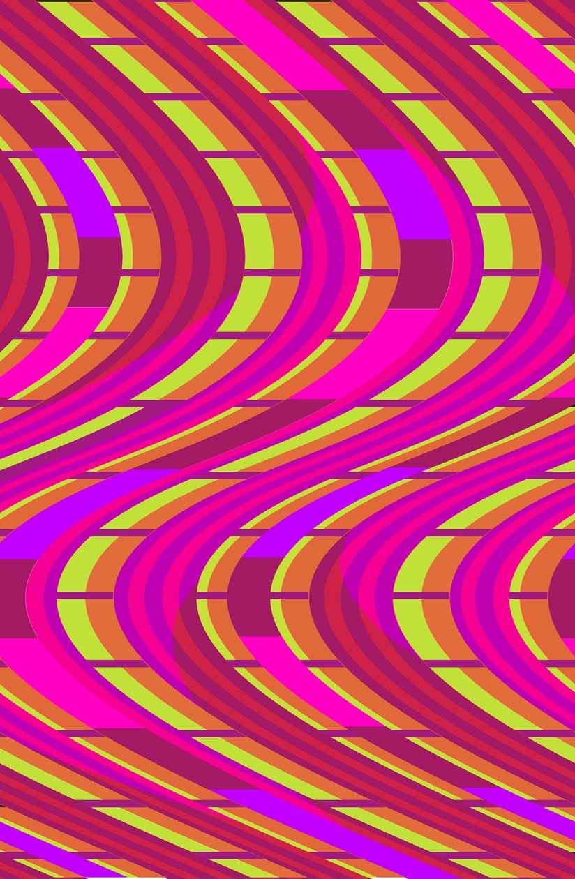 Bold Swirl (رقمي) بواسطة لويزا هيريفورد