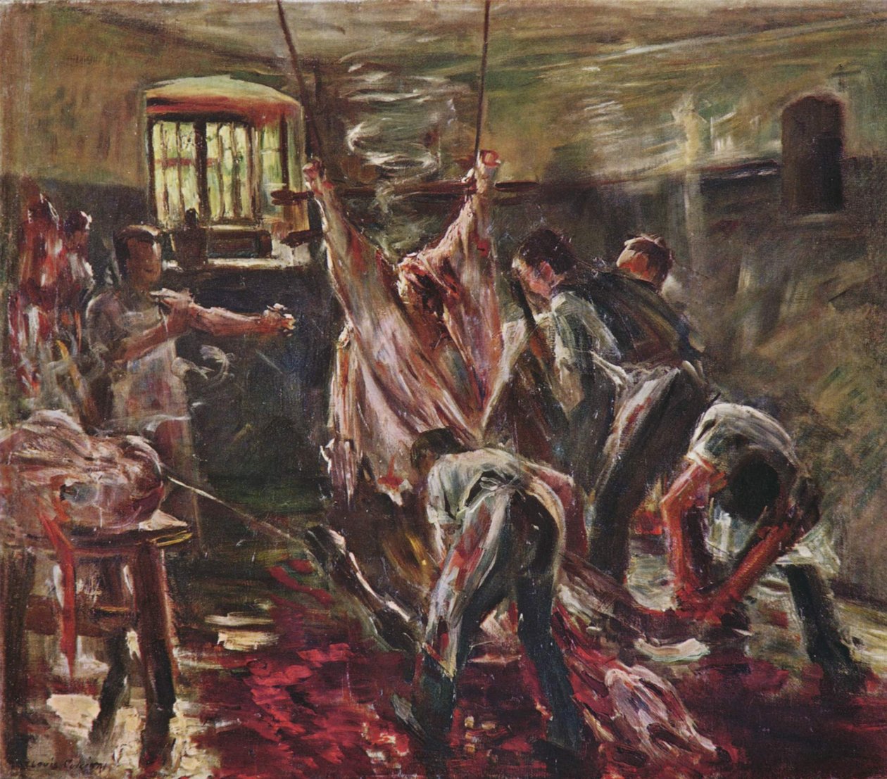 في المسلخ بواسطة لوفيس كورنث