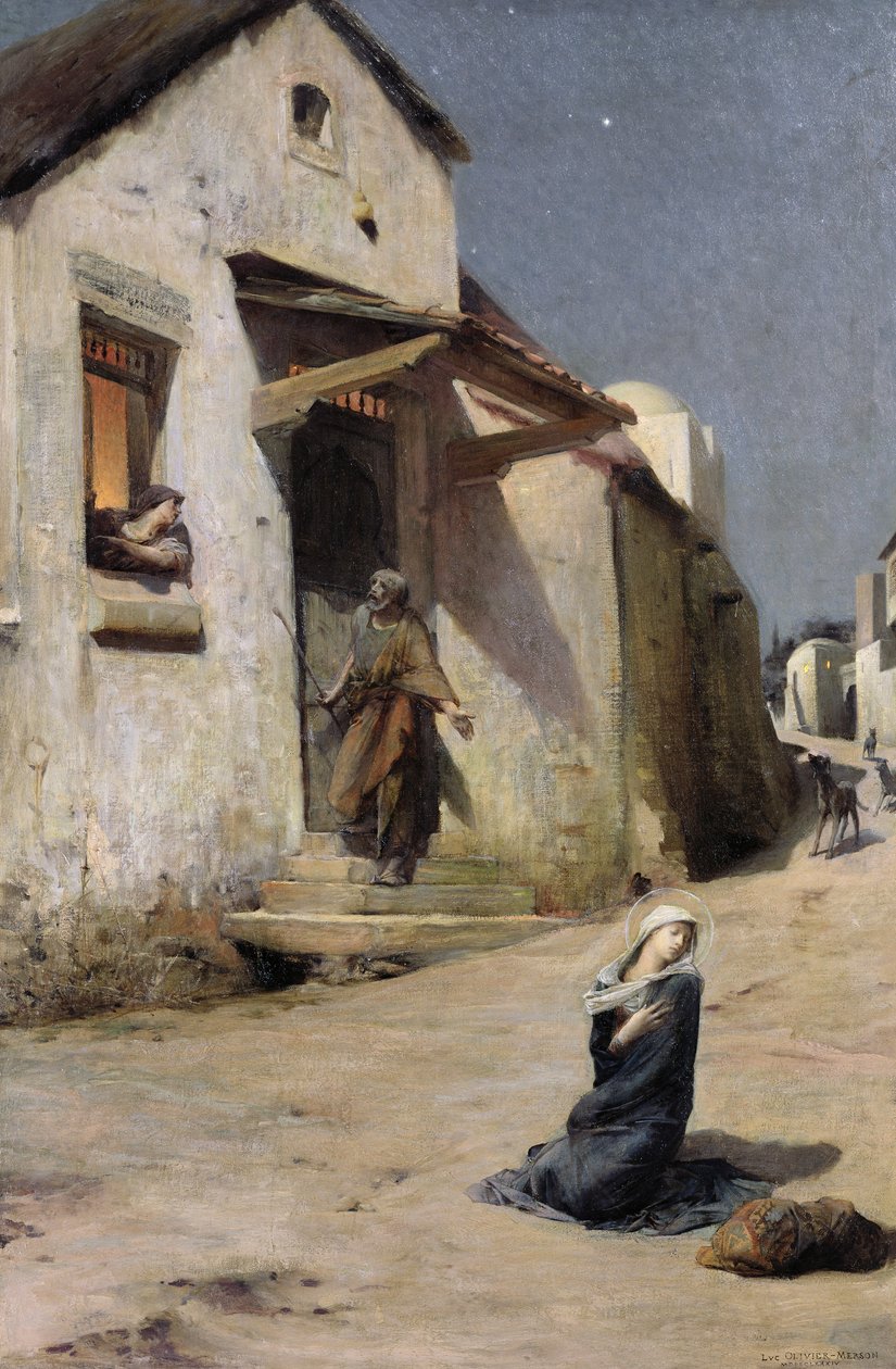 الوصول إلى بيت لحم ، 1897 بواسطة لوك أوليفر ميرسون