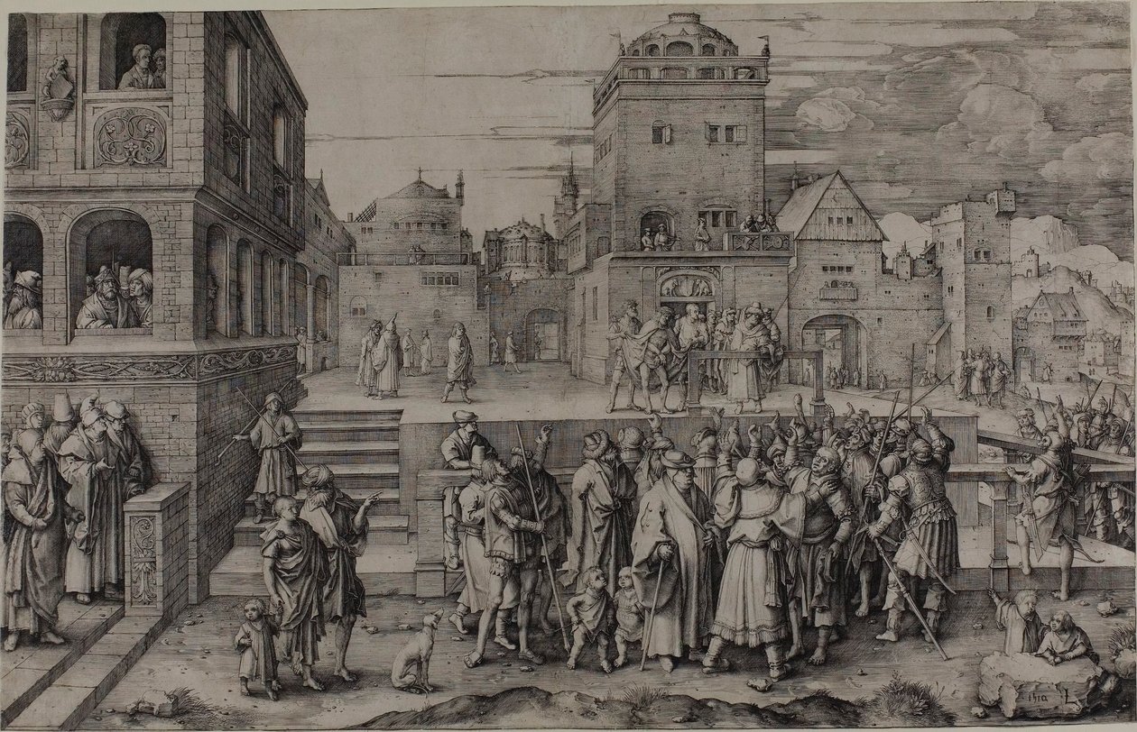 كبير Ecce Homo بواسطة لوكاس فان ليدن